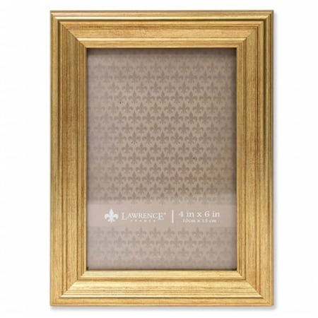 Lawrence Frames Sutter Burnished Picture Frame - Gold, 0.67 in. LA328120